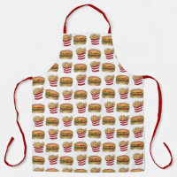 Burger et fruits Restauration rapide Cheeseburger