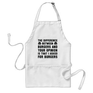 Tablier Burgers Et Votre Opinion