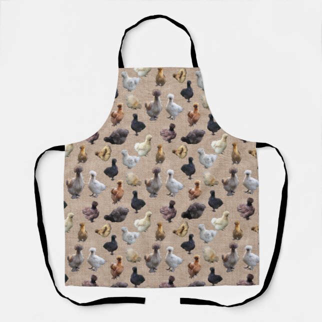 Tablier Burlap Silkie Bantam (Recto)