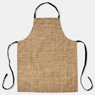 Tablier Burlap texture, arrière - plan transparent
