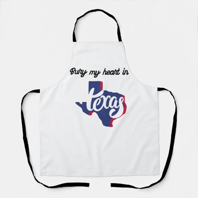Tablier Bury My Heart au Texas (Recto)