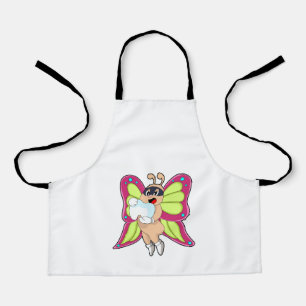 Tablier Butterfly Dentist Teeth