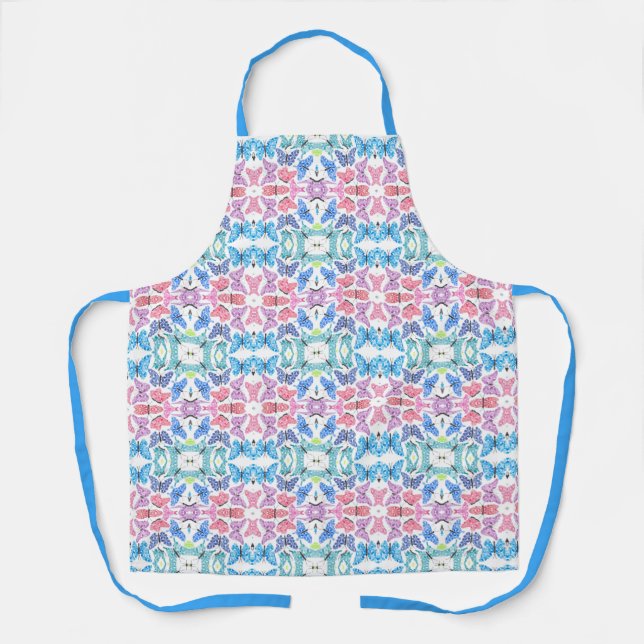 Tablier Butterfly Mosaic Apron (Recto)