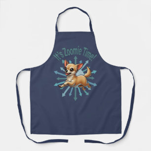 Tablier C’est l’heure du Zoomie Chihuahua