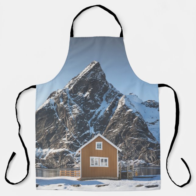 Tablier Cabine jaune Lofoten (Recto)