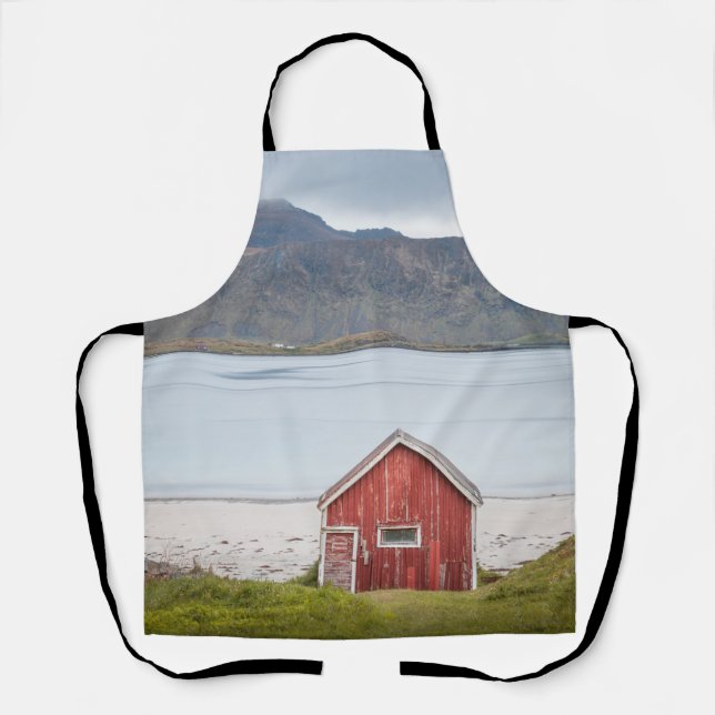 Tablier Cabine rouge Ramberg Lofoten (Recto)