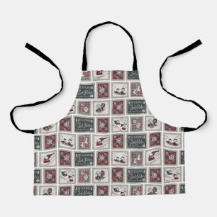 Tablier cacahuètes   Ancien Motif de traîneau