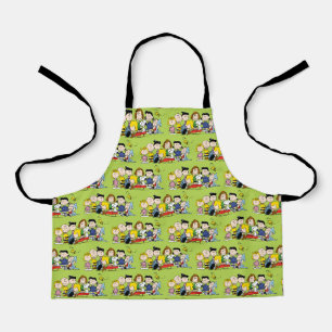 Tablier cacahuètes Charlie Brown et Gang