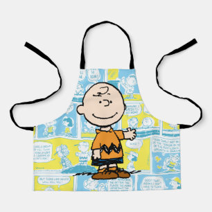 Tablier cacahuètes Charlie Brown Motif de bande dessinée