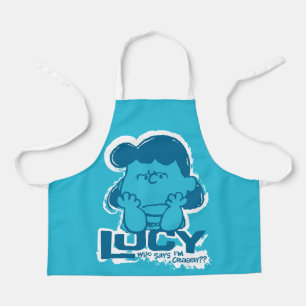 Tablier cacahuètes Lucy Who Says I'm Crabby? ?