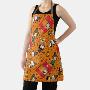 Tablier cacahuètes   MOTIF BON THANKSGIVING