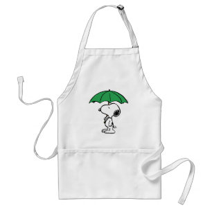 Tablier cacahuètes   Parapluie vert Snoopy