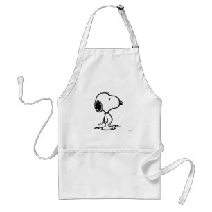 Tablier cacahuètes   Snoopy