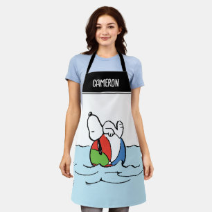 Tablier cacahuètes   Snoopy Beach Ball Beach