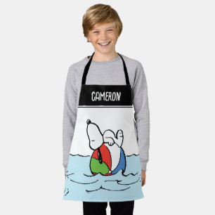 Tablier cacahuètes Snoopy Beach Ball Beach