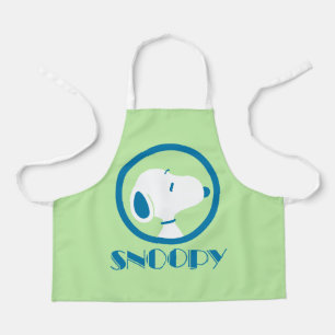 Tablier cacahuètes Snoopy Blue Deco Dreams