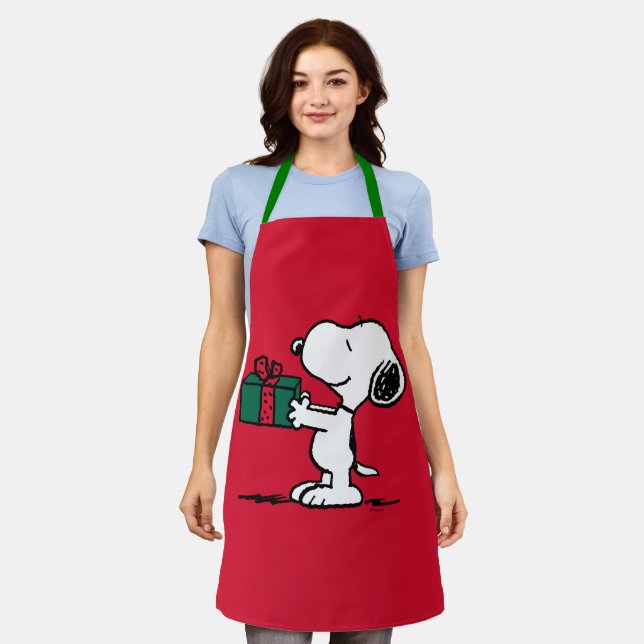 Tablier cacahuètes | Snoopy Christmas Gift Giver (Porté)