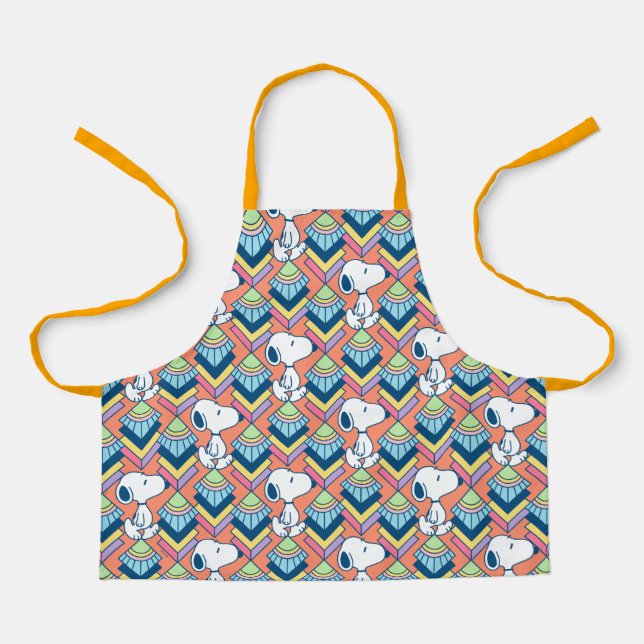 Tablier cacahuètes | Snoopy Deco Dreams Motif (Recto)
