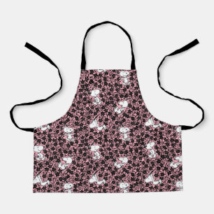 Tablier cacahuètes   Snoopy Flower Vine Motif