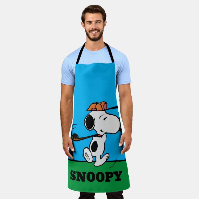 Tablier cacahuètes | Snoopy Golf Swing (Porté)