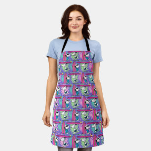 Tablier cacahuètes Snoopy Purple Surf Motif