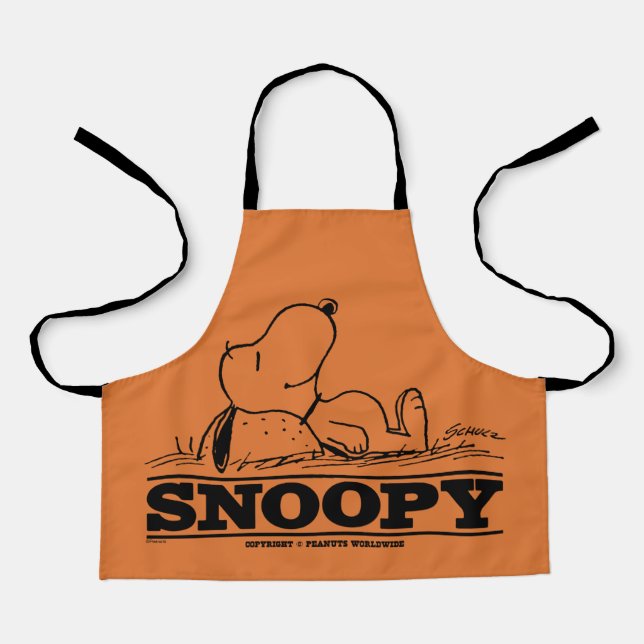 Tablier cacahuètes | Snoopy Reest Break (Recto)