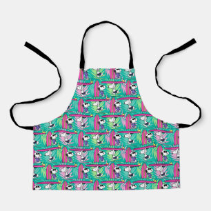 Tablier cacahuètes Snoopy Turquoise Surf Motif