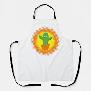 Tablier Cactus Cartoon Cute
