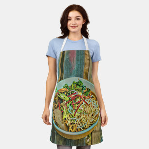 Tablier cadeau amoureux Ramen