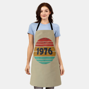 Tablier Cadeau d'anniversaire 50 ans millésime 1976