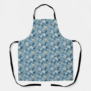 Tablier Cadeau d'anniversaire Dessin aquarelle florale