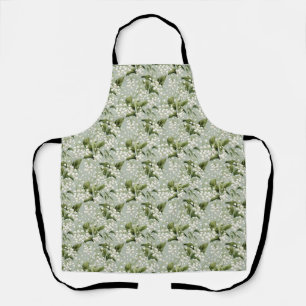 Tablier Cadeau d'anniversaire Fleur de muguet sans coutu