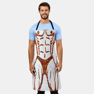 Tablier Cadeau de Cuisine chef Muscle de nouveauté amus