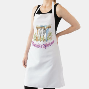 Tablier Cadeau de cuisine personnalisé brodé sur mesure