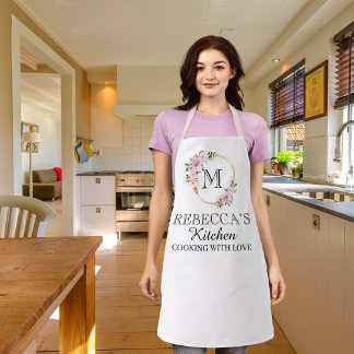 Tablier Cadeau de cuisine personnalisé pour femmes Famille