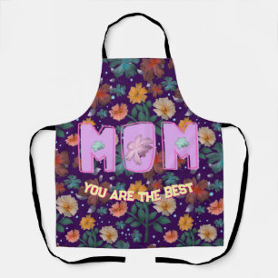 Tablier Cadeau de fête des mères personnalisé et sur mesur
