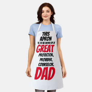 Tablier Cadeau de Fête des pères du Père