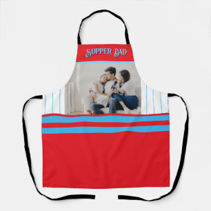 Tablier Cadeau de la fête des pères pour papa super