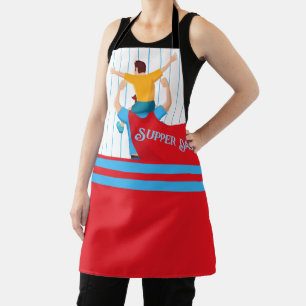Tablier Cadeau de la Fête des Pères pour Papa Supper