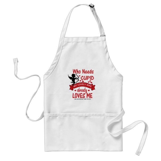 Tablier Cadeau de la Saint Valentin pour lui - Boyfriends, (Devant)