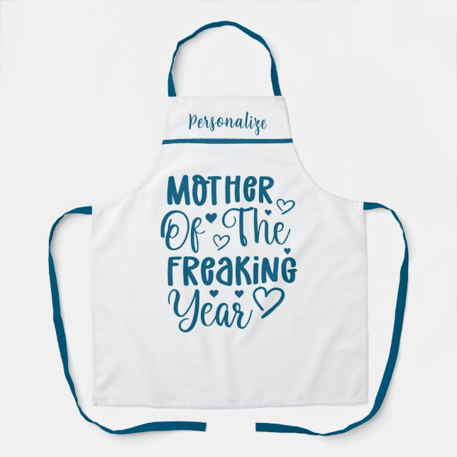 Tablier Cadeau de soumission amusant pour Maman Kitchen (Recto)