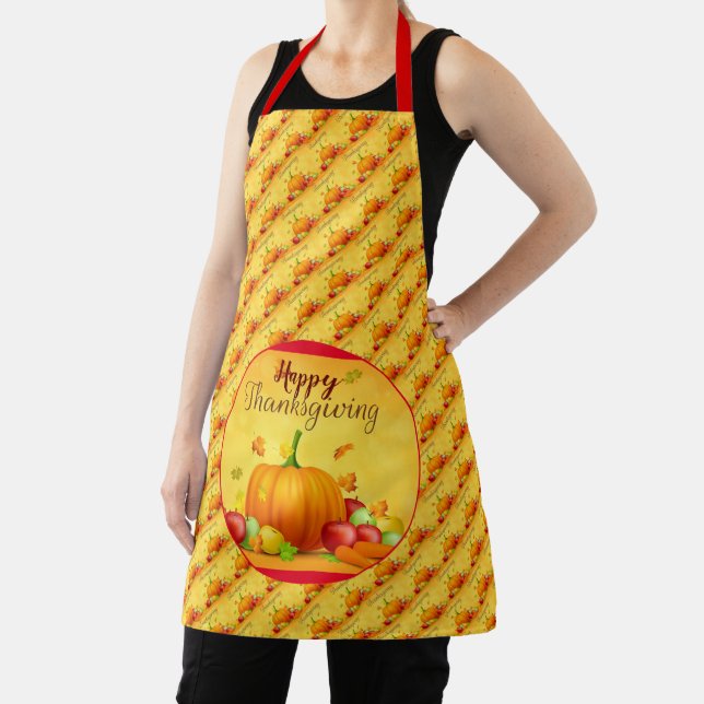 Tablier Cadeau moderne Thanksgiving Best (Insitu)