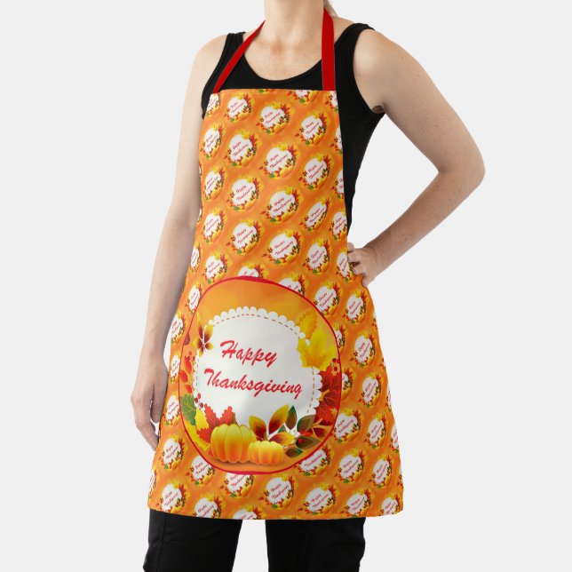 Tablier Cadeau moderne Thanksgiving Best (Insitu)