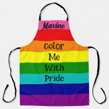 Cadeau personnalisé de nom de fierté LGBTQ arc-en-