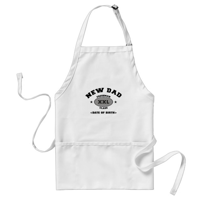 Tablier Cadeau personnalisé nouveau par papa XXL (Devant)