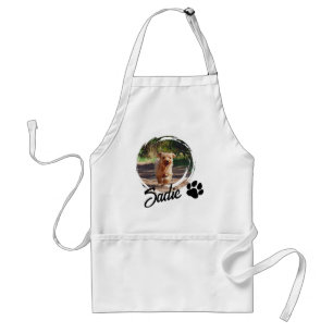 Tablier Cadeau personnalisé pour amateur de chiens - Photo