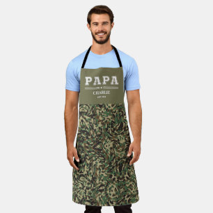 Tablier Cadeau personnalisé pour la fête des pères avec un