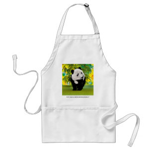 Tablier Cadeau pour amateur d'animaux mignon ours en peluc