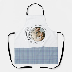 Tablier Cadeaux d'anniversaire pour oncle Photo personna