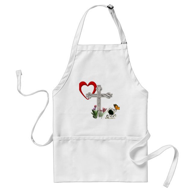 Tablier cadeaux de Christina Cross Flower (Devant)
